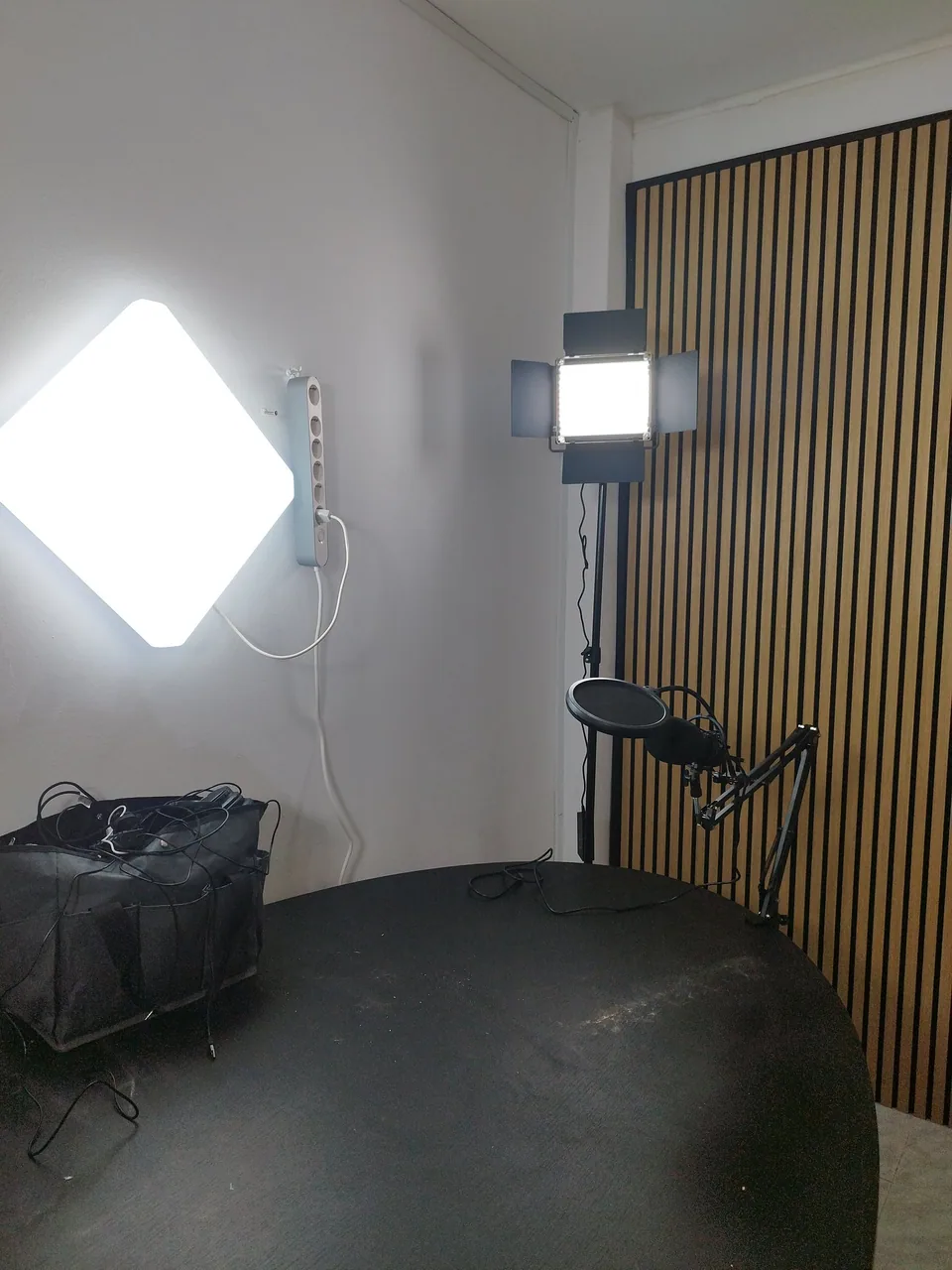 Preparación del estudio y equipos